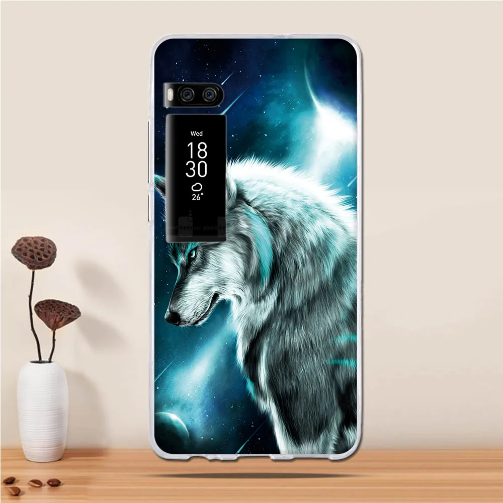 Чехол для телефона для Meizu Pro 7, чехол для Meizu Pro 7 5,2 дюймов, чехол 3D, мягкий силиконовый чехол s fundas Coque для Meizu Pro 7, сумки