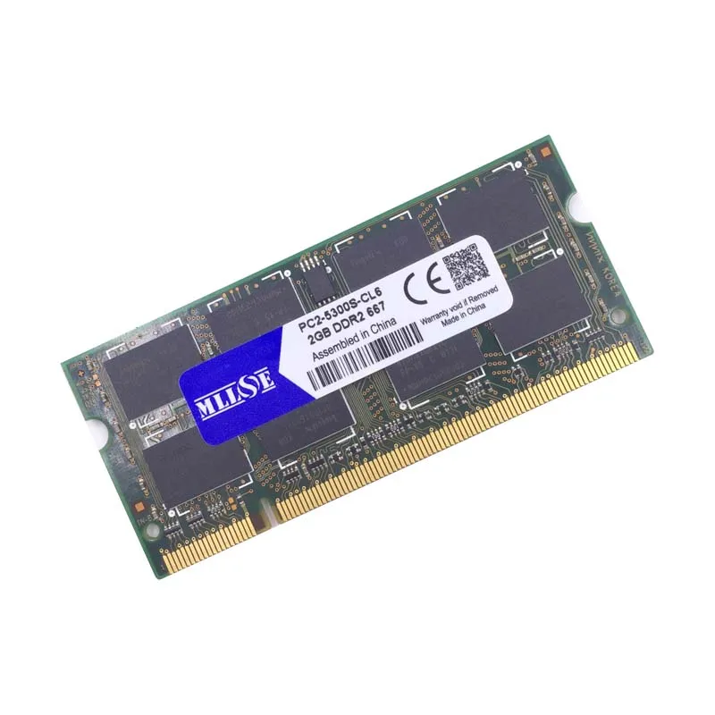 Ноутбук MLLSE 2 ГБ 4 ddr2 667 МГц с процессором sodimm ОЗУ Гб dimm Память ram 800 sdram | Компьютеры и