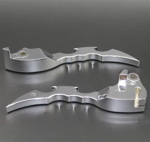 Пара Хром тормозной рычаг сцепления ручка управления мотоцикла для Suzuki Boulevard M109R