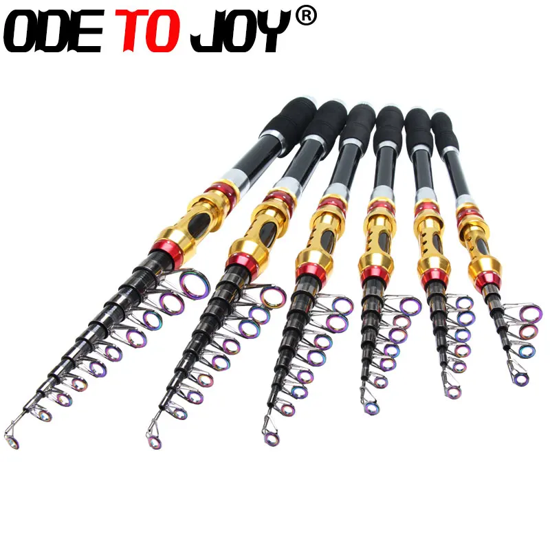 Odetojoy 1.8-3.6 м комбо телескопический спиннинг Рыбалка стержня и 11BB катушка колеса