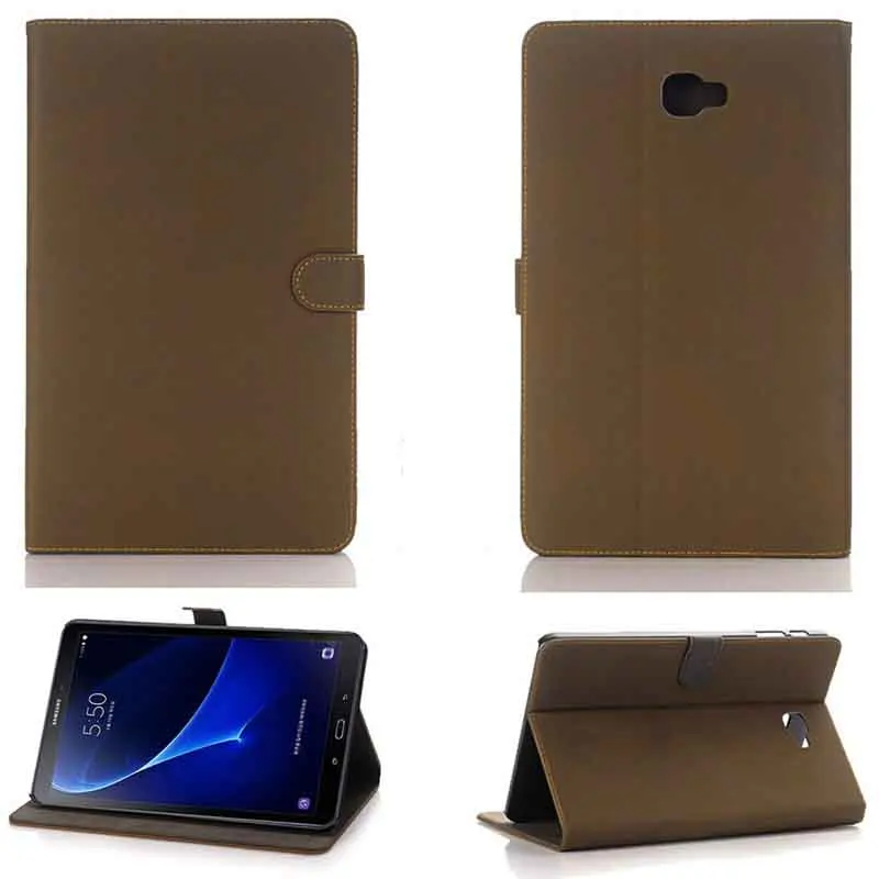 Чехол Eagwell для samsung Galaxy Tab A 10,1,, SM-T580, T580N, T585, Ретро стиль, из искусственной кожи, умный чехол для сна, защитный чехол для планшета