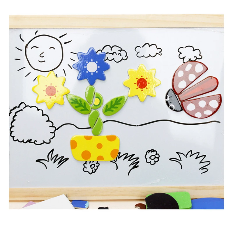 Доска для рисования деревянная магнитная 2 вида|drawing board|board woodwooden drawing board |