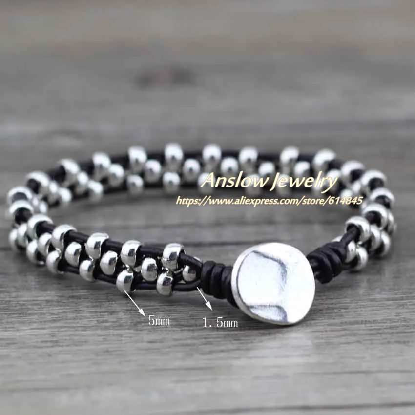 Новое поступление изделий Anslow безопасные бусины из цинкового сплава женские и