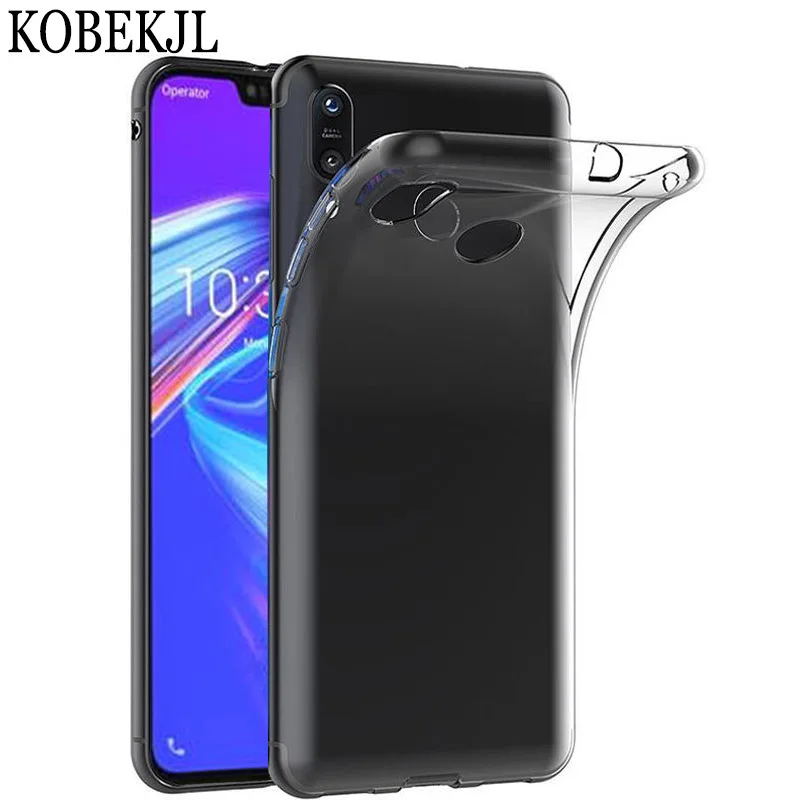 Чехол для Asus Zenfone Max Pro M2 ZB631KL Мягкая силиконовая задняя крышка чехол телефона ZB633KL