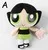 A 20 см power puff Девушки плюшевые куклы Bubbles Blossom Buttercup мягкие игрушки для рождественских подарков - Цвет: A