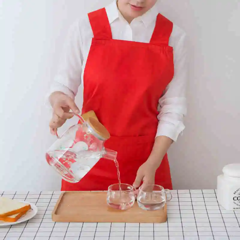 

Apron Korean Fashion Workwear Kitchen Nail Hot Pot Restaurant Restaurant Advertising