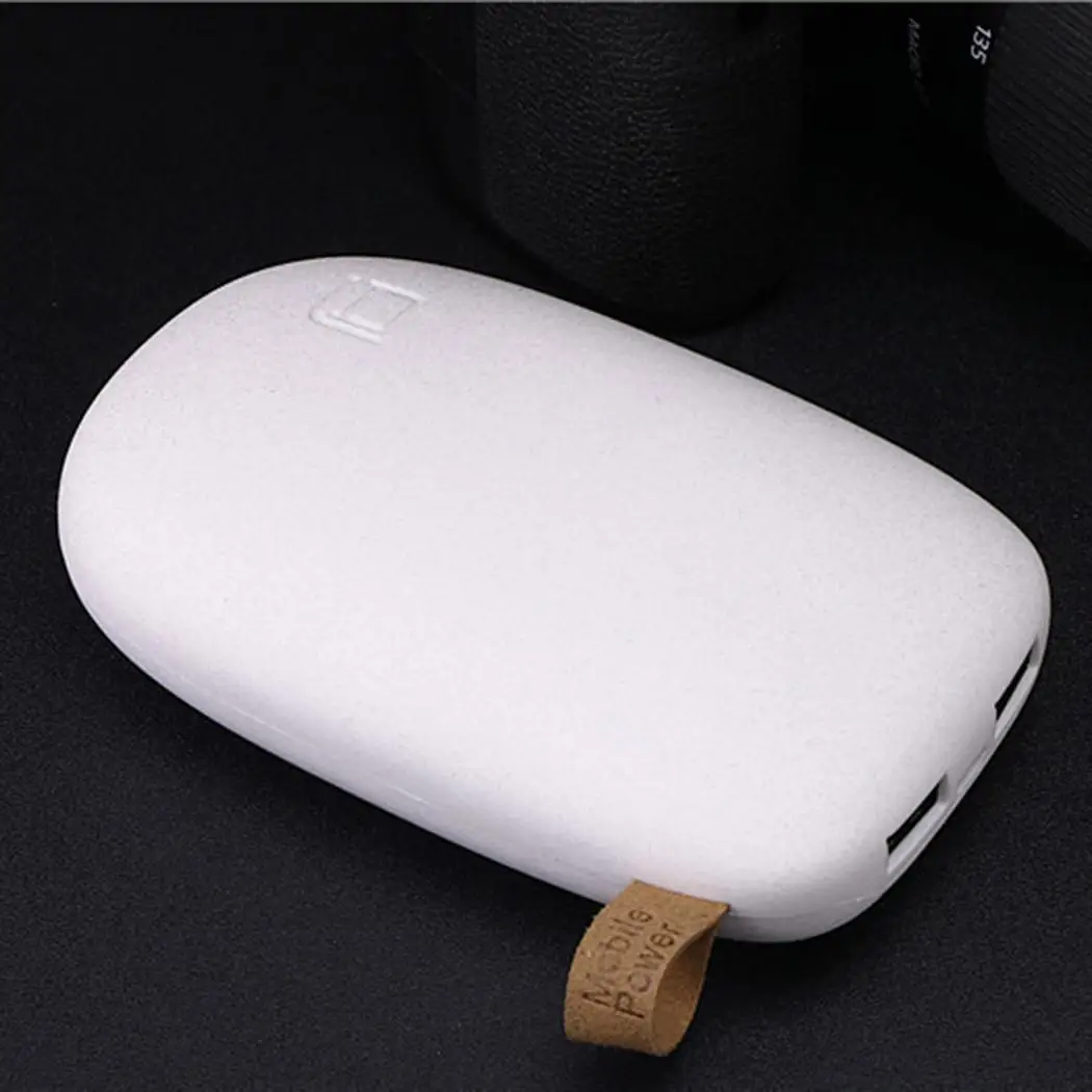 Fashion Cute Cobblestone Portable Dual USB Output Fast Charge Power powerbank Bank | Мобильные телефоны и аксессуары