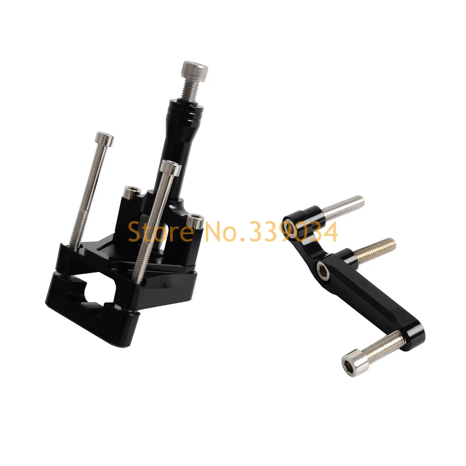 

Motorcycle CNC Steering Damper Stabilizer & Bracket For Kawasaki Ninja Z250 Z300 2013 2014-2016