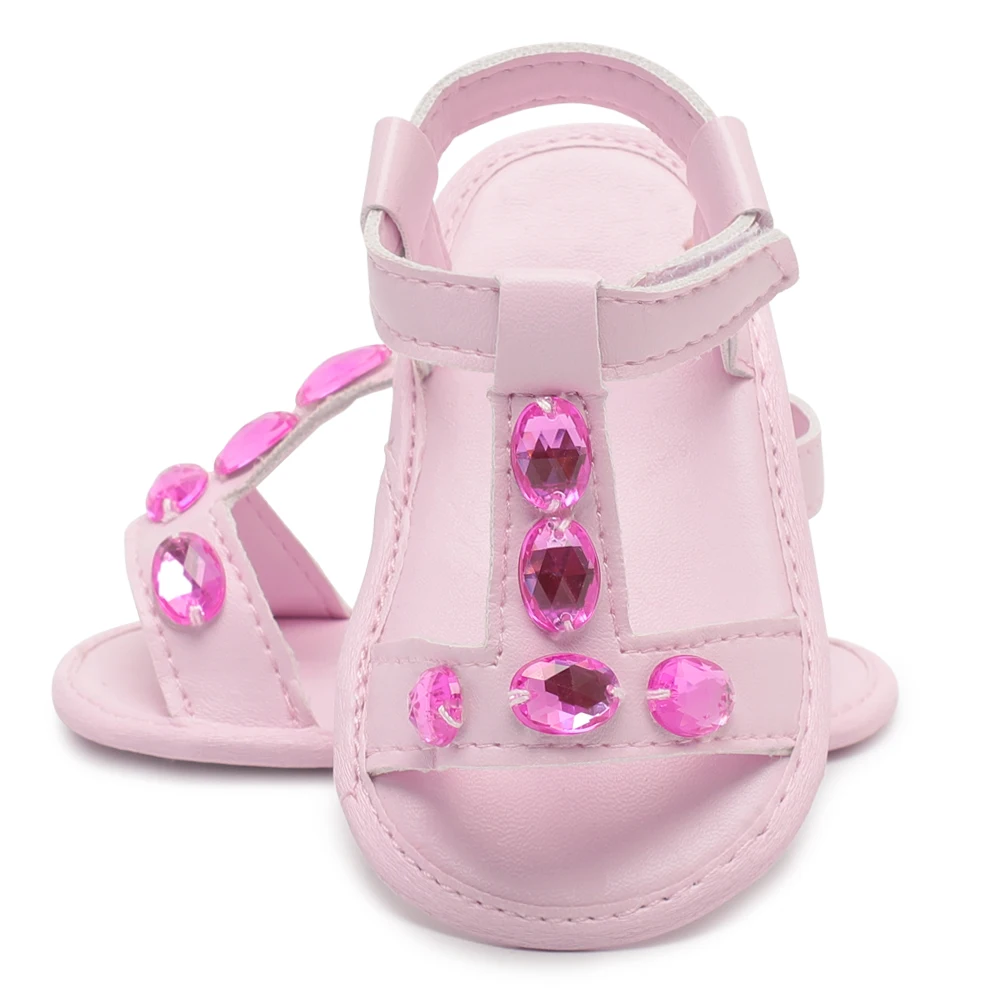 Fashion Summer Baby Shoes First Walkers Soft PU Leather Non-slip New Born Kids Girls Toddler Crib Anti-slip Moccasins |