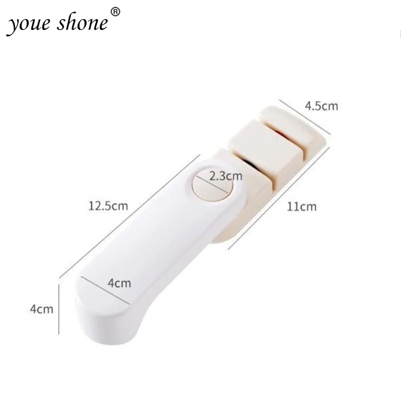 Youe shone Удобная Двухступенчатая Пластиковая точилка для ножей быстрая точильный