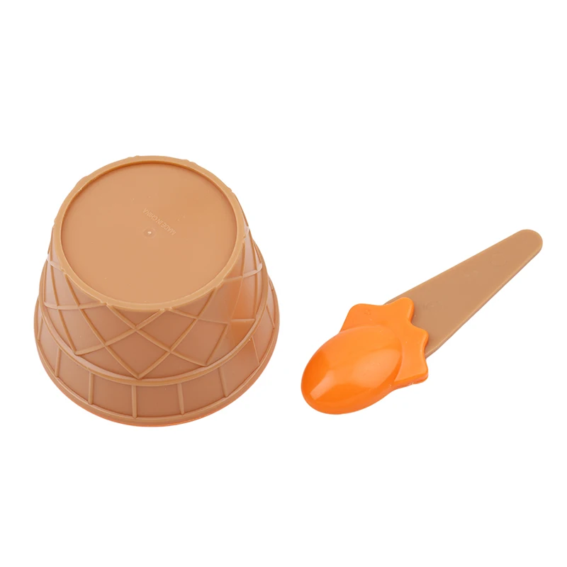 1 шт. Детские миски для мороженого чашки парные подарки контейнер десерта с