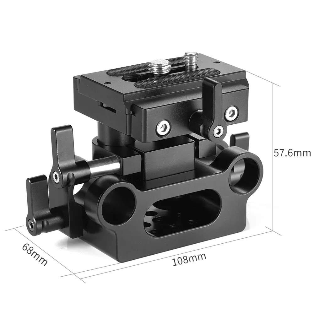 SmallRig универсальная 15 миллиметровая опорная направляющая для Dslr камеры