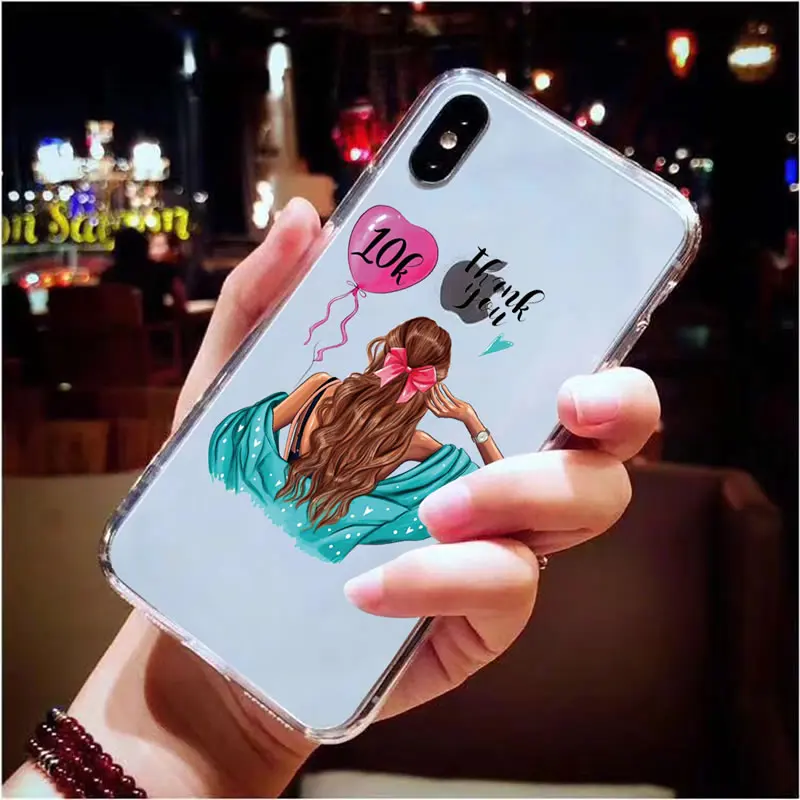 Силиконовые ТПУ чехлы для телефонов Samsung S8 S9 S10 Plus Lite материнская любовь мягкий