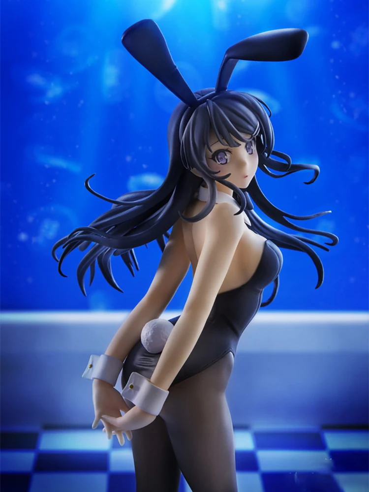 Aniplex Rascal Not Dream of Bunny Girl Senpai Sakurajima Mai фигурка аниме сексуальные девушки ПВХ Фигурки