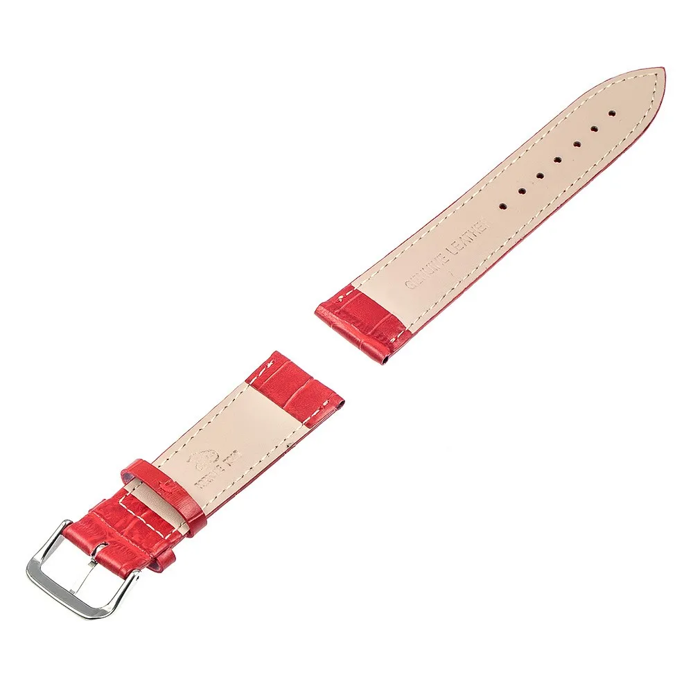 24 мм ремешок для часов из натуральной кожи+ адаптер+ инструмент для Suunto Core Watch Band Croco Grain ремешок на запястье браслет черный коричневый красный