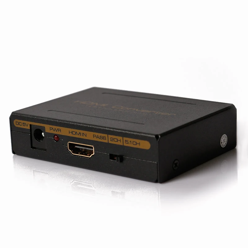 Для HDMI Совместимый оптический + SPDIF RCA L/R экстрактор преобразователь аудио