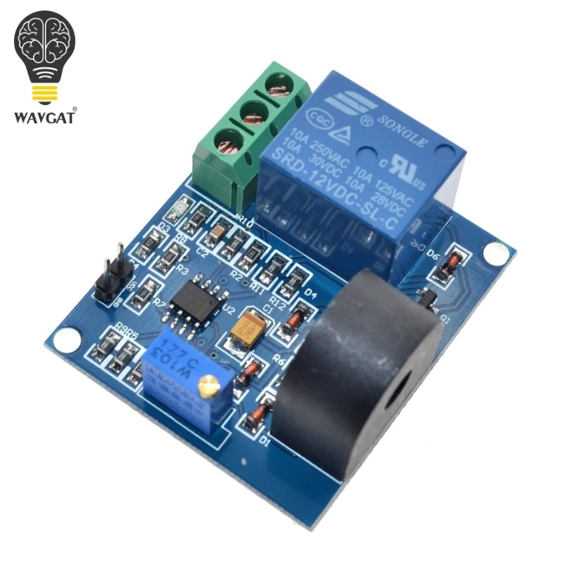 Датчик обнаружения тока 0 ~ 20A модуль переменного тока/короткого замыкания|module