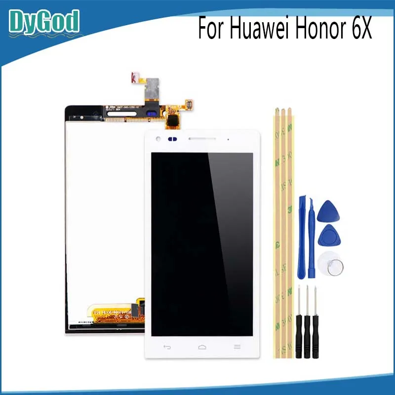 ЖК дисплей 5 дюйма для Huawei Honor 6X сенсорный экран Ascend G6 телефона дигитайзер в сборе