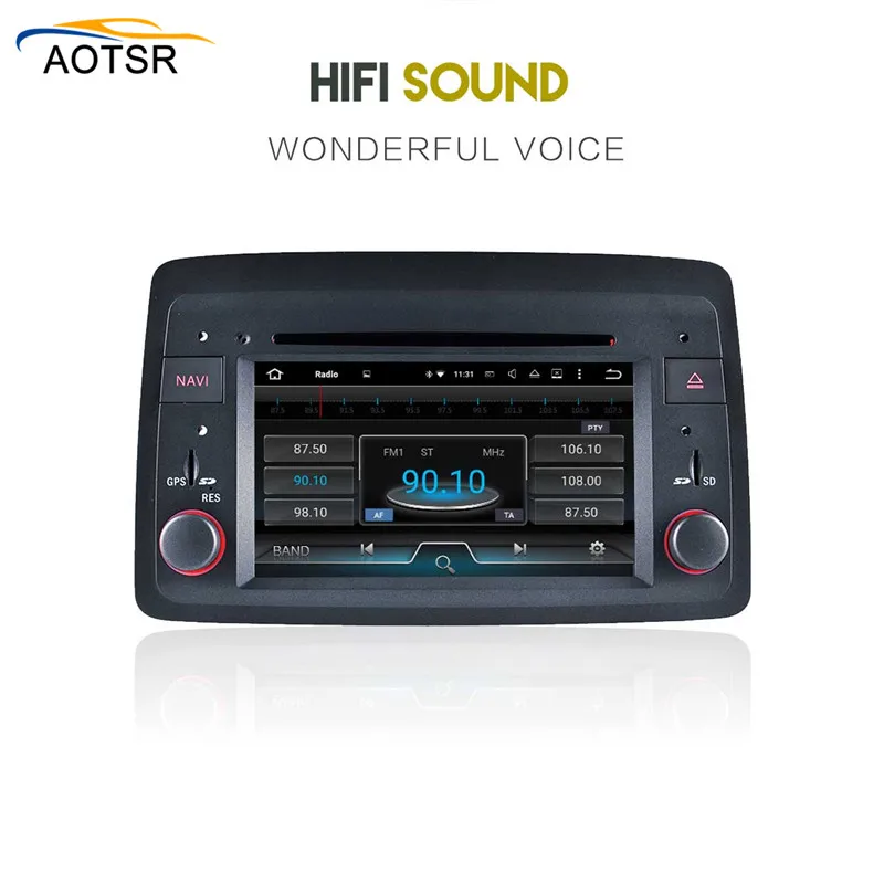 4G Ram Android 8,0 автомобильный стерео dvd головное устройство для Fiat panda 2004+ Автомобильный мультимедийный плеер автоматическое радио GPS навигация Восьмиядерный BT