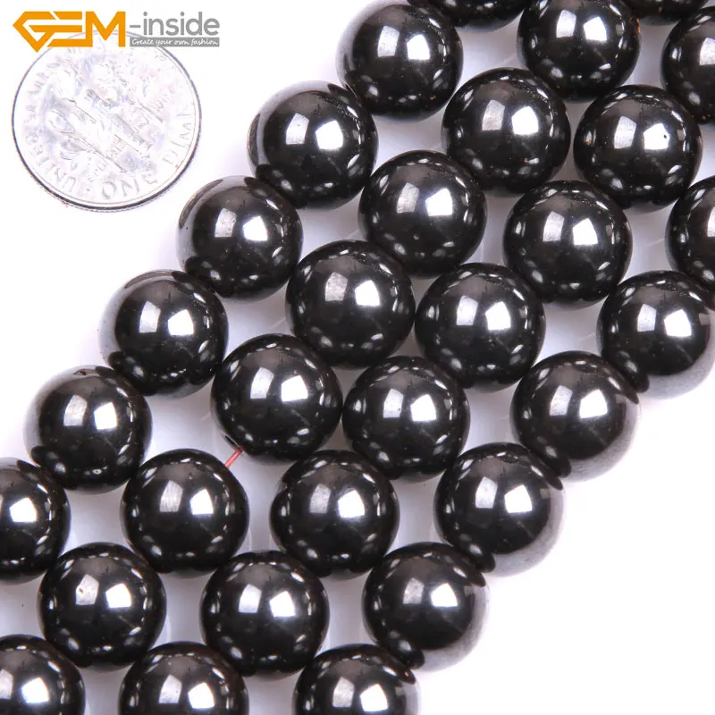 2 14 мм натуральные круглые магнитные гематитовые бусины из гематита для