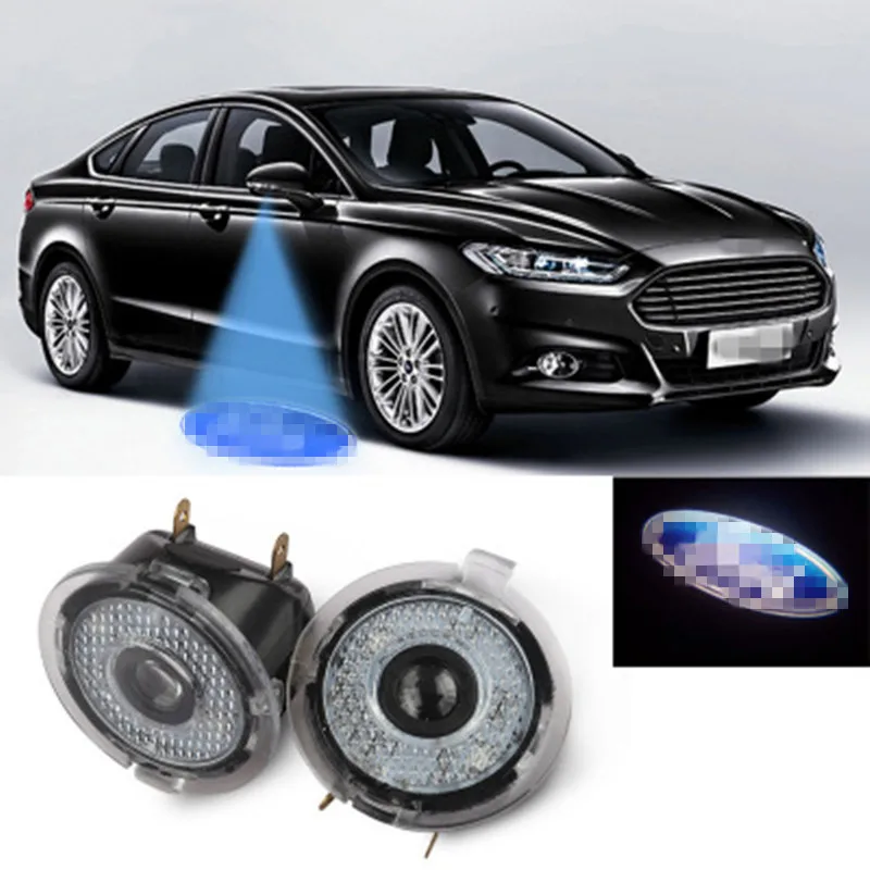 Dreauto 2 шт./компл. Светодиодная лампа под боковым зеркалом автомобильная для