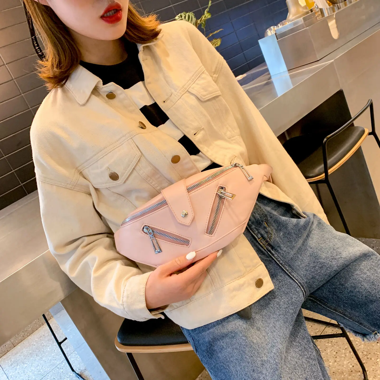 Новинка 2018 поясная сумка для женщин и мужчин забавная на плечо нагрудная кошелек