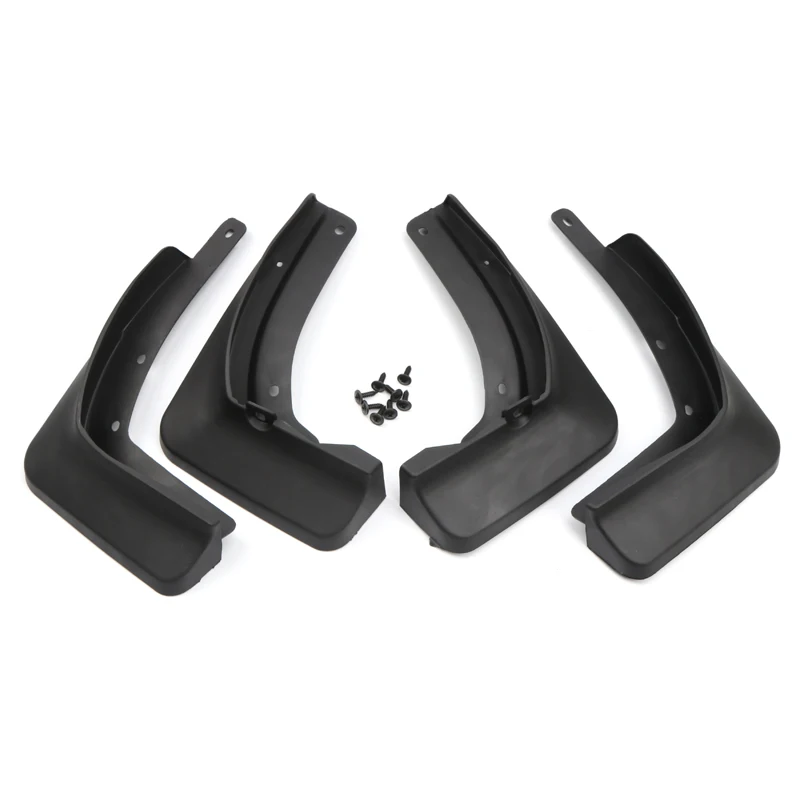 

Car Styling 4PCS Front&Rear Plastic Molded Splash Guards Mud Fender Mud Flaps For Volkswagen Arteon 2017 2018 2019