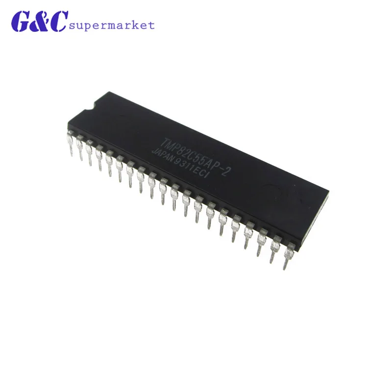 1/5 шт TMP82C55AP 2 DIP 40 CMOS программируемый периферийный интерфейс|Интегральные схемы| |