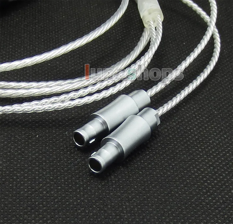 4pin XLR Male PCOCC+ посеребренный 1,3 m 2 m 2,5 m кабель для Sennheiser HD800 D1000 HD802 HD802s гарнитура для наушников LN004732