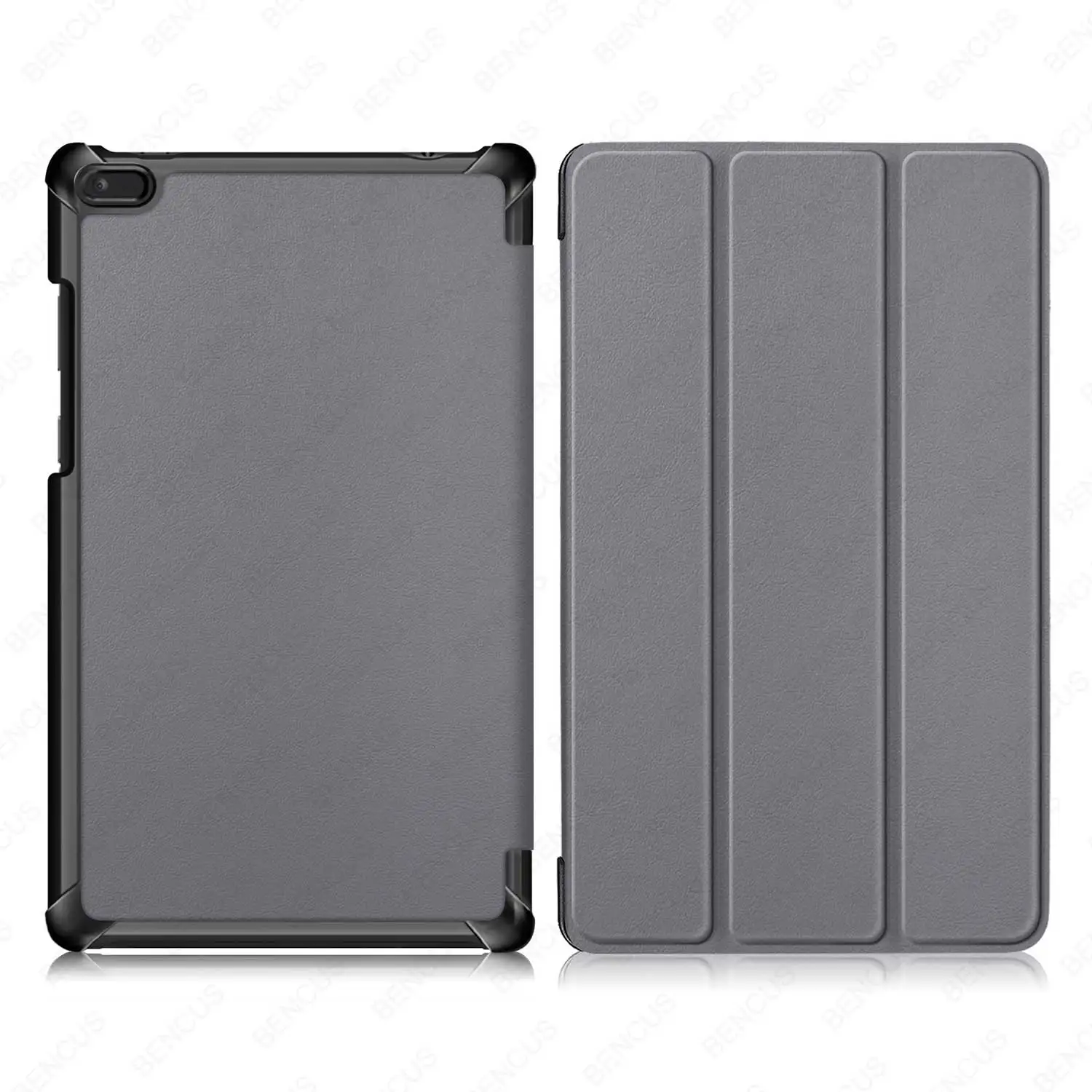 TB-8304-KST-Gray Тонкий Магнитный чехол из искусственной кожи для lenovo tab e8 tb 8304f1 TB-8304f чехол для планшета lenovo tab E8 - Цвет: TB-8304-KST-Gray