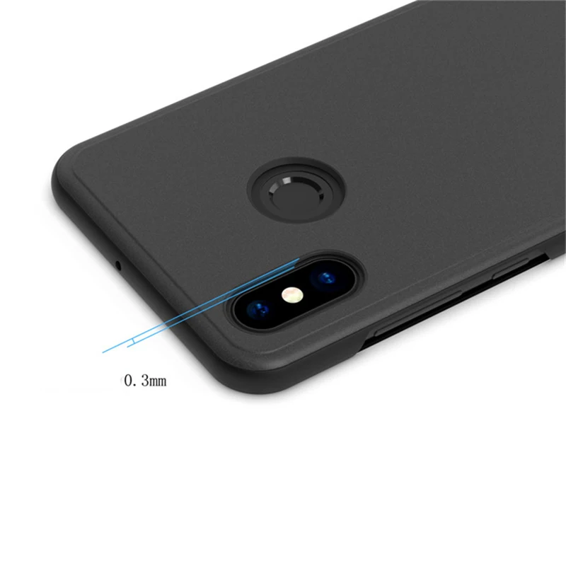 Прозрачный чехол-книжка из поликарбоната для телефона Xiaomi 5C F1 Max Mix 2 3 5X6X9 8 SE Lite Redmi Note 6 7 5 Pro 5 Plus S2 Go
