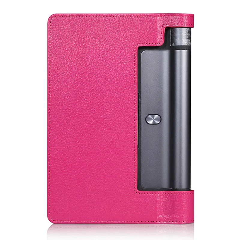 Красивый Gitf кожаный чехол-подставка для 10,1 lenovo Yoga Tab 3 10 X50L X50F Tablet - Цвет: Rose red