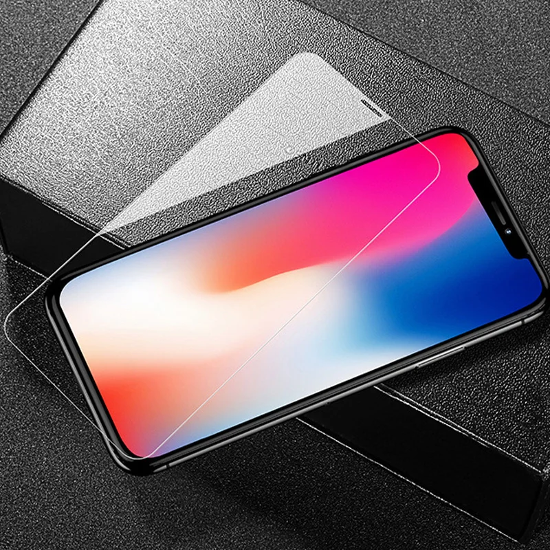 Защитная пленка для экрана с полным покрытием iphoneX XS XSMAX XR 6 7 8 plus прозрачное стекло