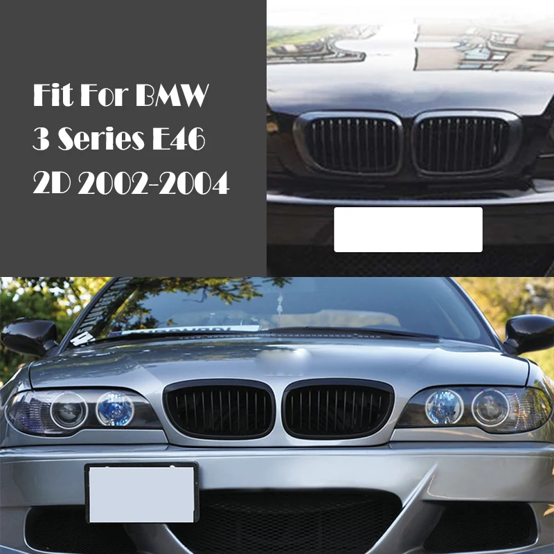 Автомобиль почек передний бампер гоночные решетки для BMW 3 серии E46 купе M3 2002 2003 2004