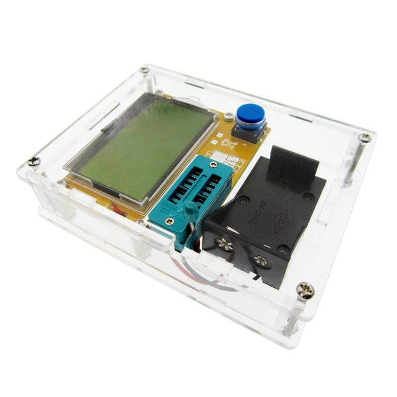 Тестер для транзисторов измеритель емкости диодов и триодов Mos Mega328 2016|esr meter|esr meter