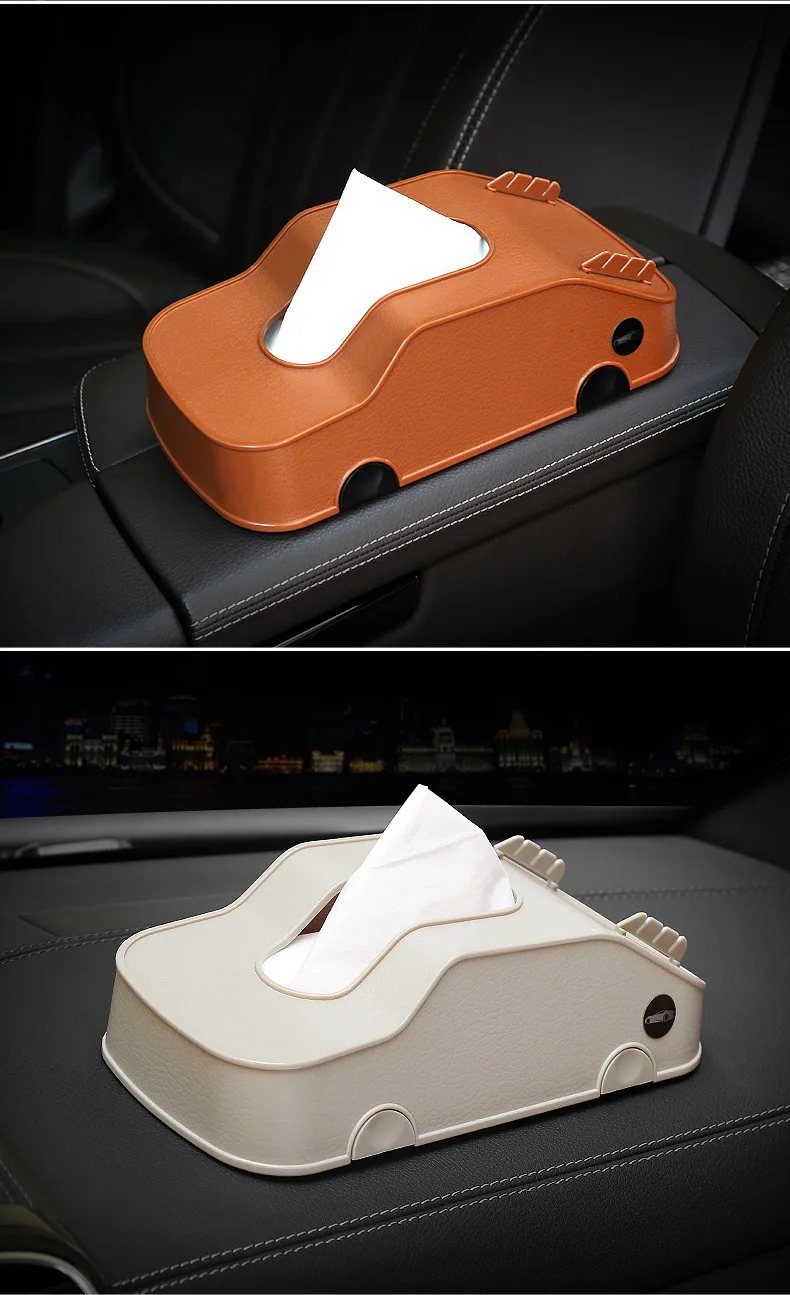 Multifunction Car aandrest Tissue Box Card Holder Phone Stand Rack Bracket Car Tissue Box Vehicle chou zhi bao Car Creative Mult