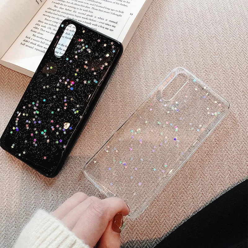 Bling Star чехол для Huawei P30 Pro P20 Lite Mate 20 Блестящий силиконовый Honor 9 10i Nova 3e 3i P Smart 2018 |
