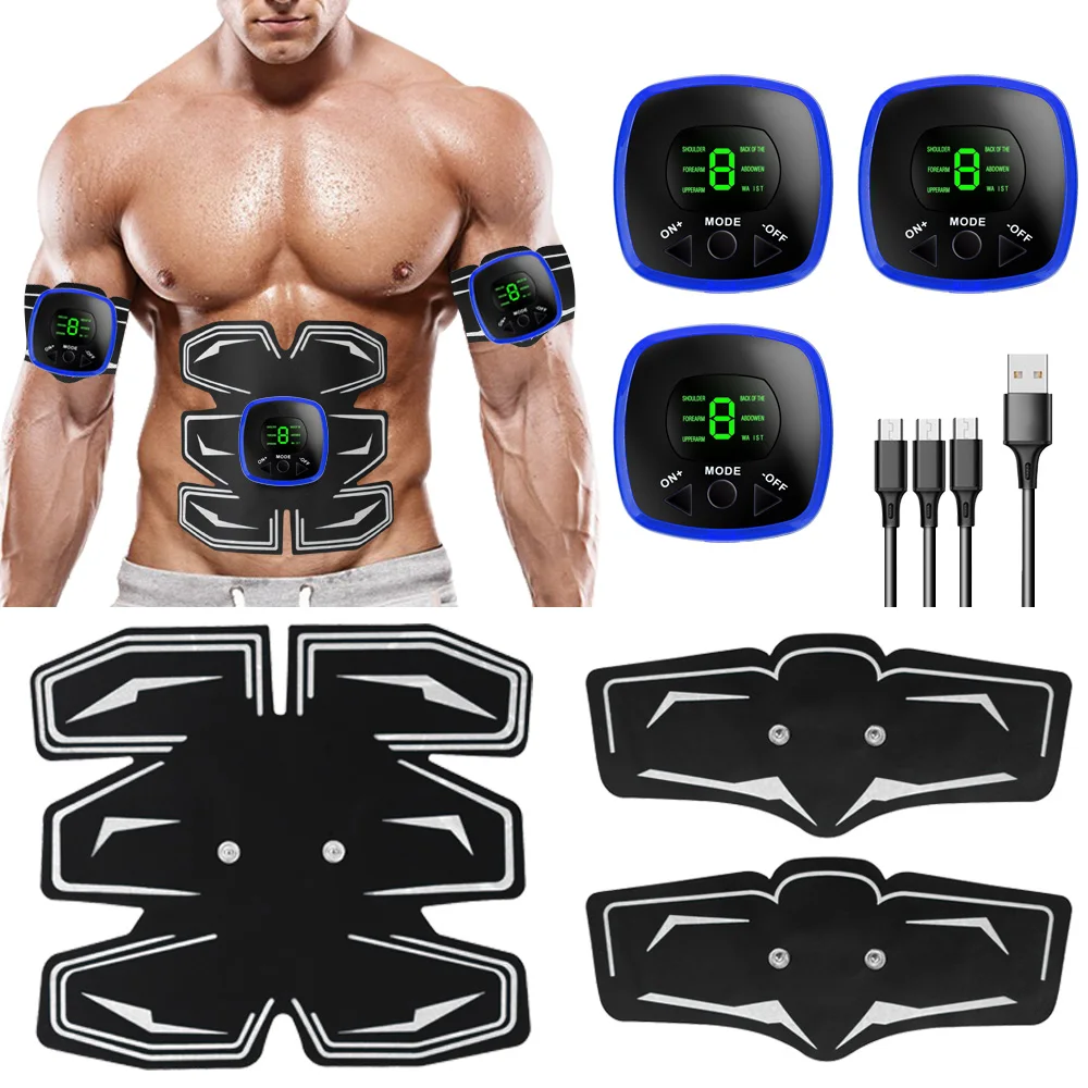 Abdominal Muscle Helper Exercise Equipment Body Slimming Fat Burning Exercises Building Electric Muscles Training | Спорт и