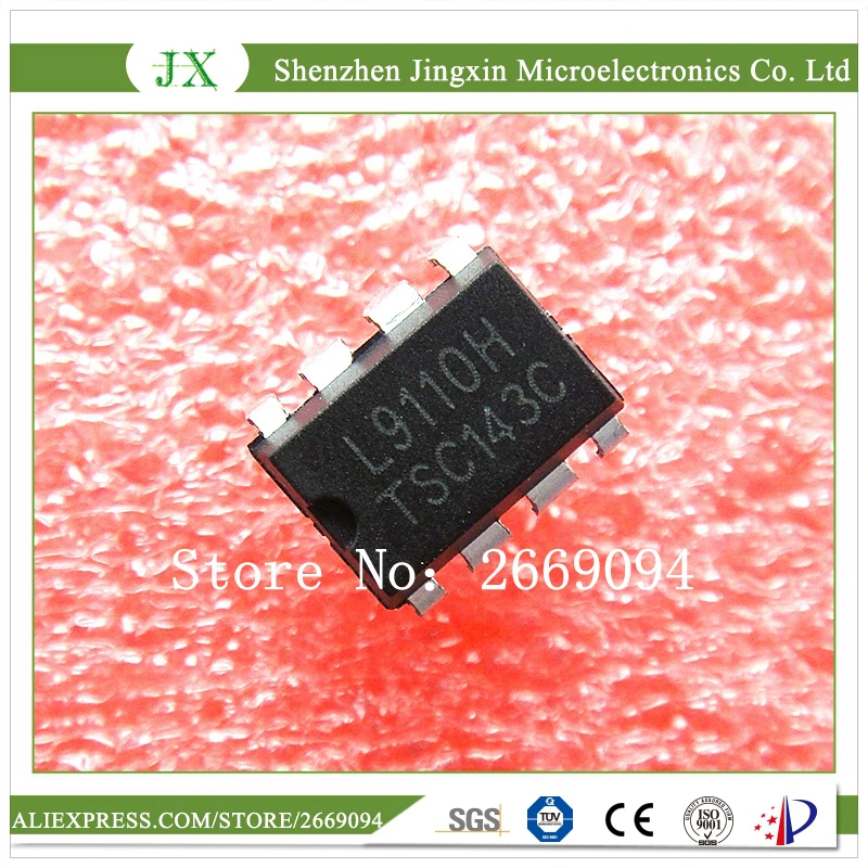 

Новый и оригинальный IC 50 шт. L9110H DIP8 L9110 DIP