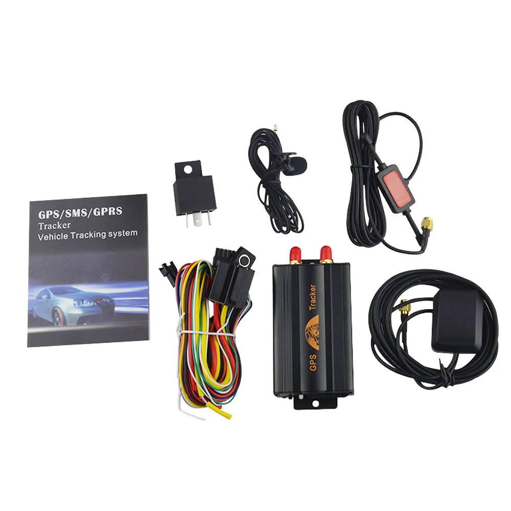 GSM GPRS GPS трекер автомобиля 103A + TK103A сигнализация для топливного бака | Автомобили и