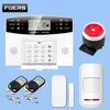 Kit 2 Домашняя система охранной сигнализации Беспроводная GSM сигнализация анти-ПИР детектор движения Обнаружение дыма обнаружение утечки Датчик комплект - Цвет: Kit 2