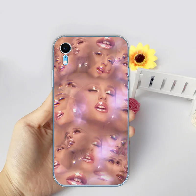 Thank U Next подсластитель Ariana Grande чехлы для телефонов iPhone XR XS MAX X 6s 7 8 6 Plus 5S SE Coque God is a