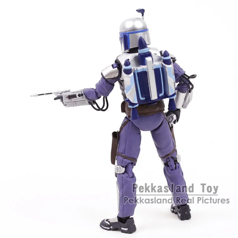 Episode II Jango Фетт ПВХ фигурка Коллекционная модель игрушки 15 см