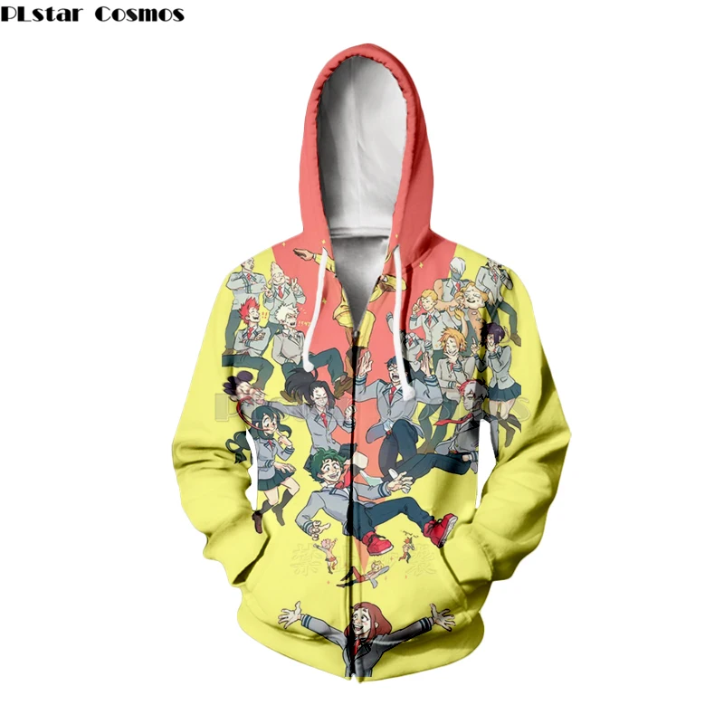 

Anime My Hero Academia 3d hoodies long Sleeve Clothing Boku No Hero Academia Funny Cartoon Man/women streetwear-11