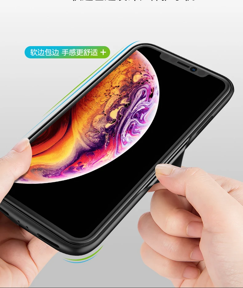 XS Max внешний аккумулятор корпус 6000 мАч Высокая емкость портативный резервный