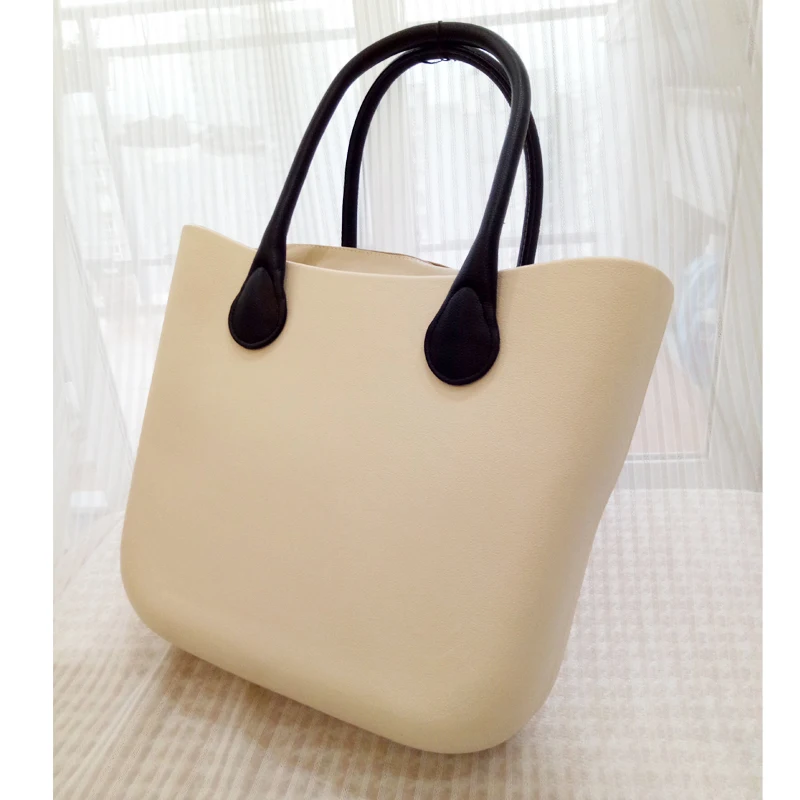 Женская сумка ведро черная силиконовая Классическая летняя 42 см|bolsa designer|women bucket