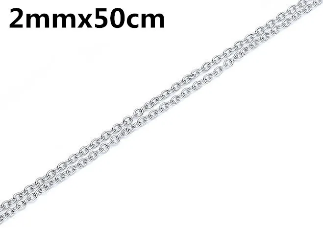 316L stainless steel O-shaped Chain Necklace Titanium chain | Украшения и аксессуары