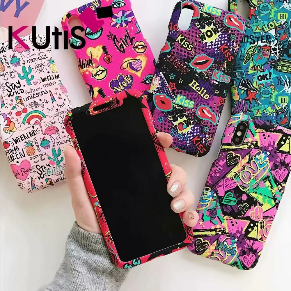 Жесткий ПК полное покрытие чехол для iPhone X XS MAX XR 360 градусов полный корпус 6 6s Plus 8 7