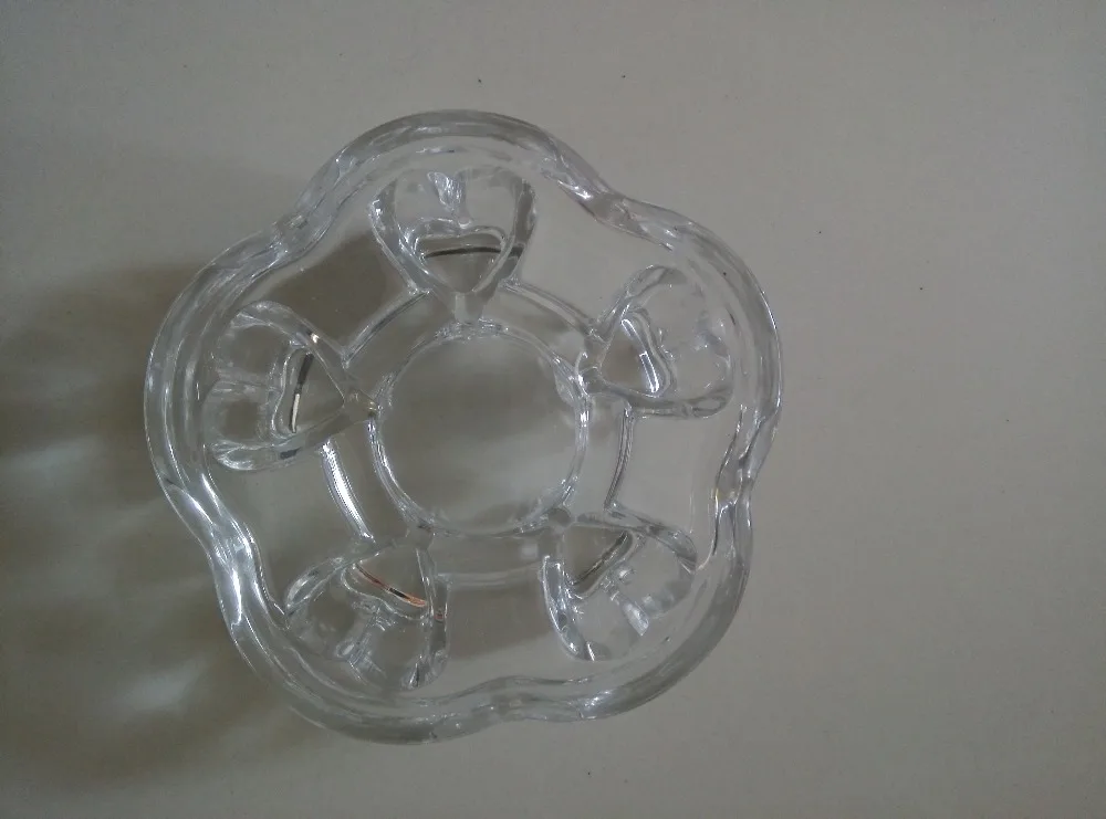 

1PC New Glass Heart Shape Warmer, Glass Teapot Heat Base Trivets Tea Accessories Dia.11cm JN 1009