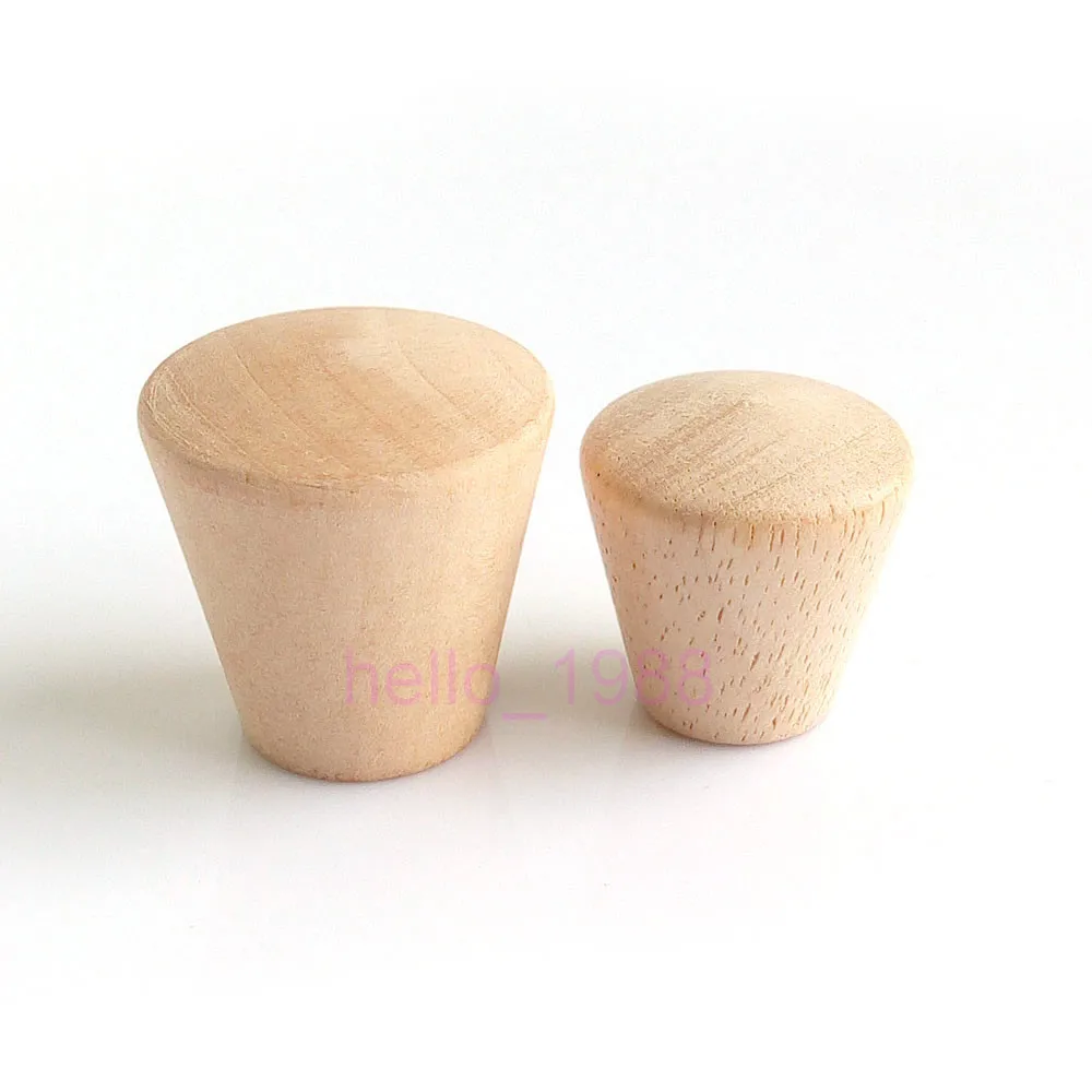 20 штук деревянная ручка шкафа Кухня без Краски шкаф со стеклянными дверями ящика